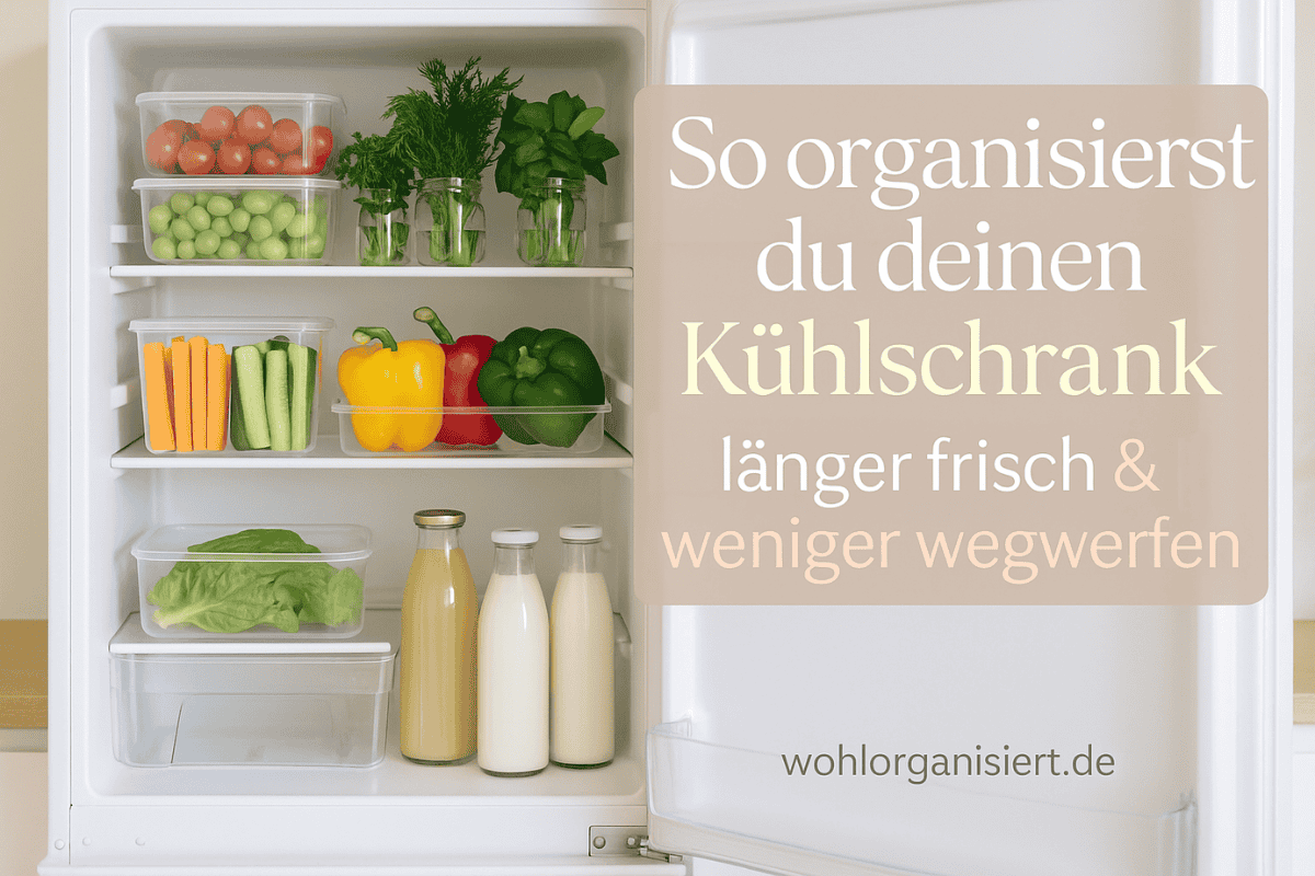 Kühlschrank organisieren header