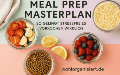 Meal Prep Masterplan: So kriegst du’s hin, gut zu essen – ohne Drama