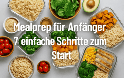 Mealprep für Anfänger – 7 einfache Schritte zum Start