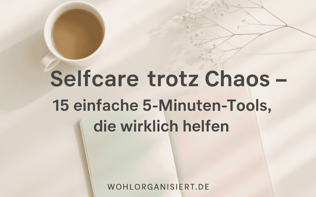 Selfcare trotz Chaos – 15 einfache 5-Minuten-Tools, die wirklich helfen