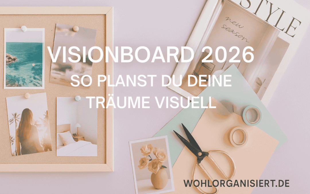 Visionboard 2026 – So planst du deine Träume visuell