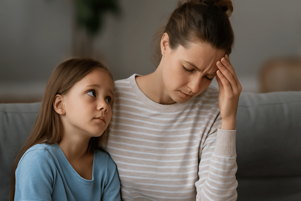 schreien war nie der plan 2 Dekokbild schreien war nie der plan - mutter kind
