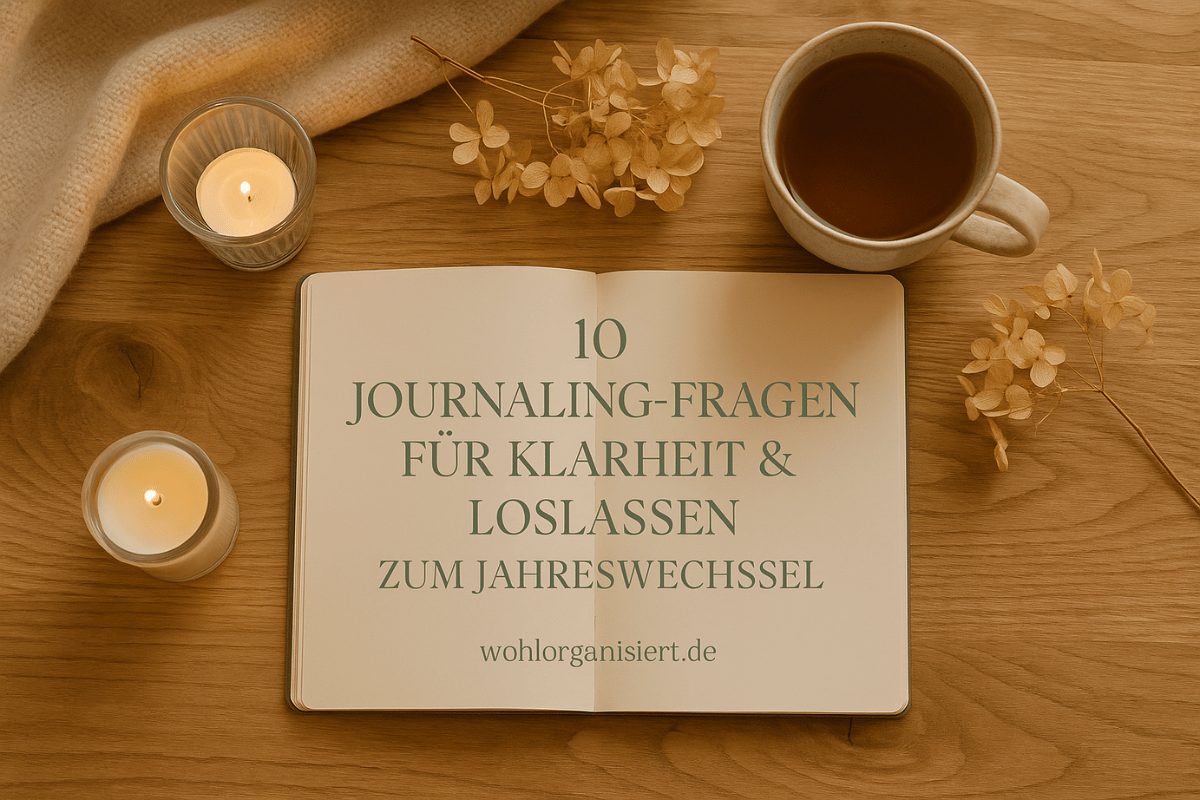 10 Journaling-Fragen für den Jahreswechsel