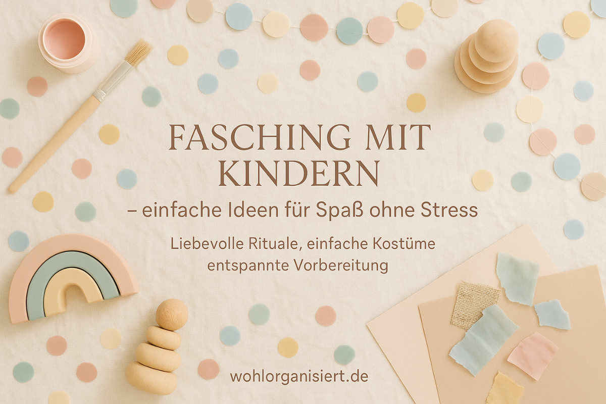 Fasching mit Kindern: einfache Ideen für Spaß ohne Stress