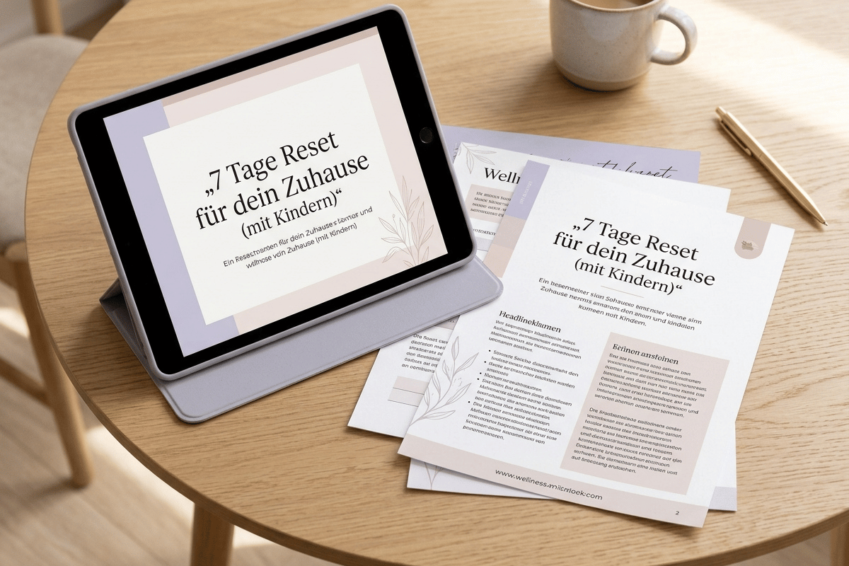 7 Tage Reset Workbook Detailansicht