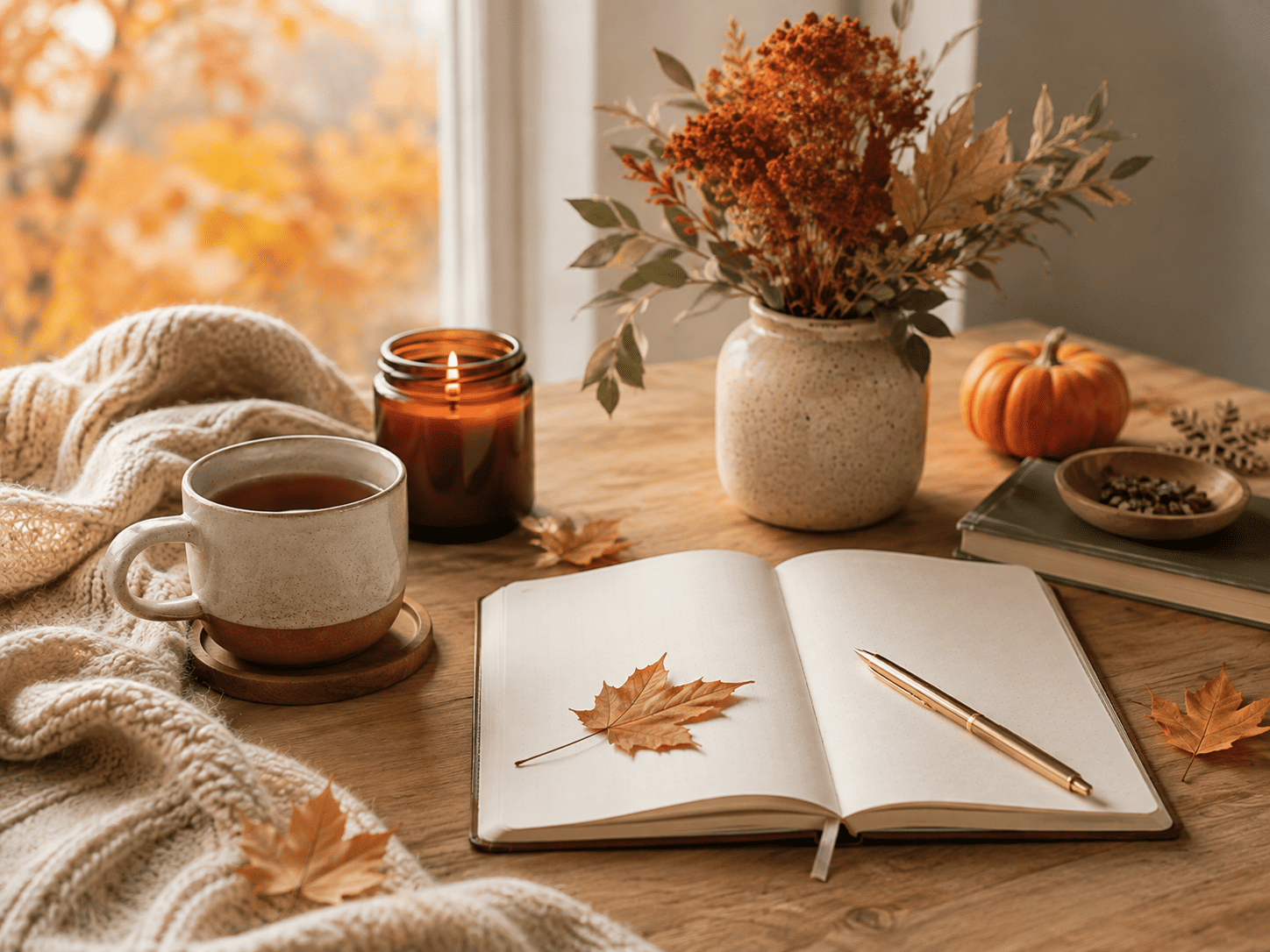 Dein Kopf im Herbst-Modus, dunklere Jahreszeit