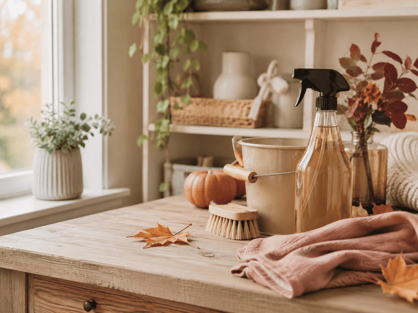 Herbstputz, Zuhause fit für die gemütliche Jahreszeit