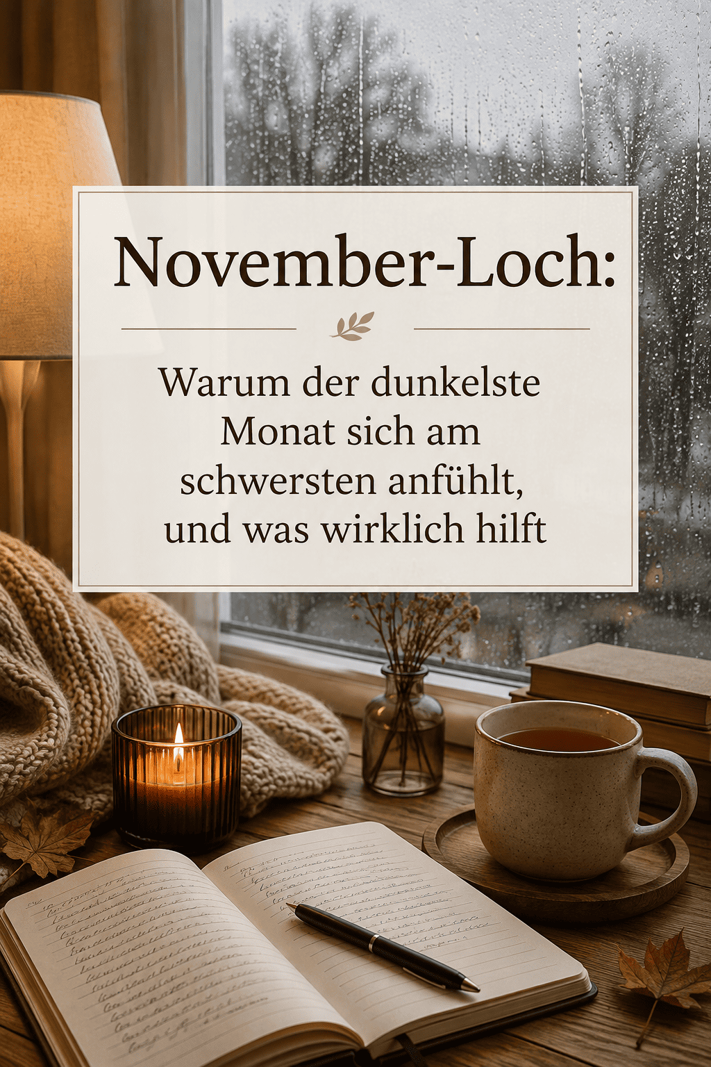 Das November-Loch, Pinterest Pin