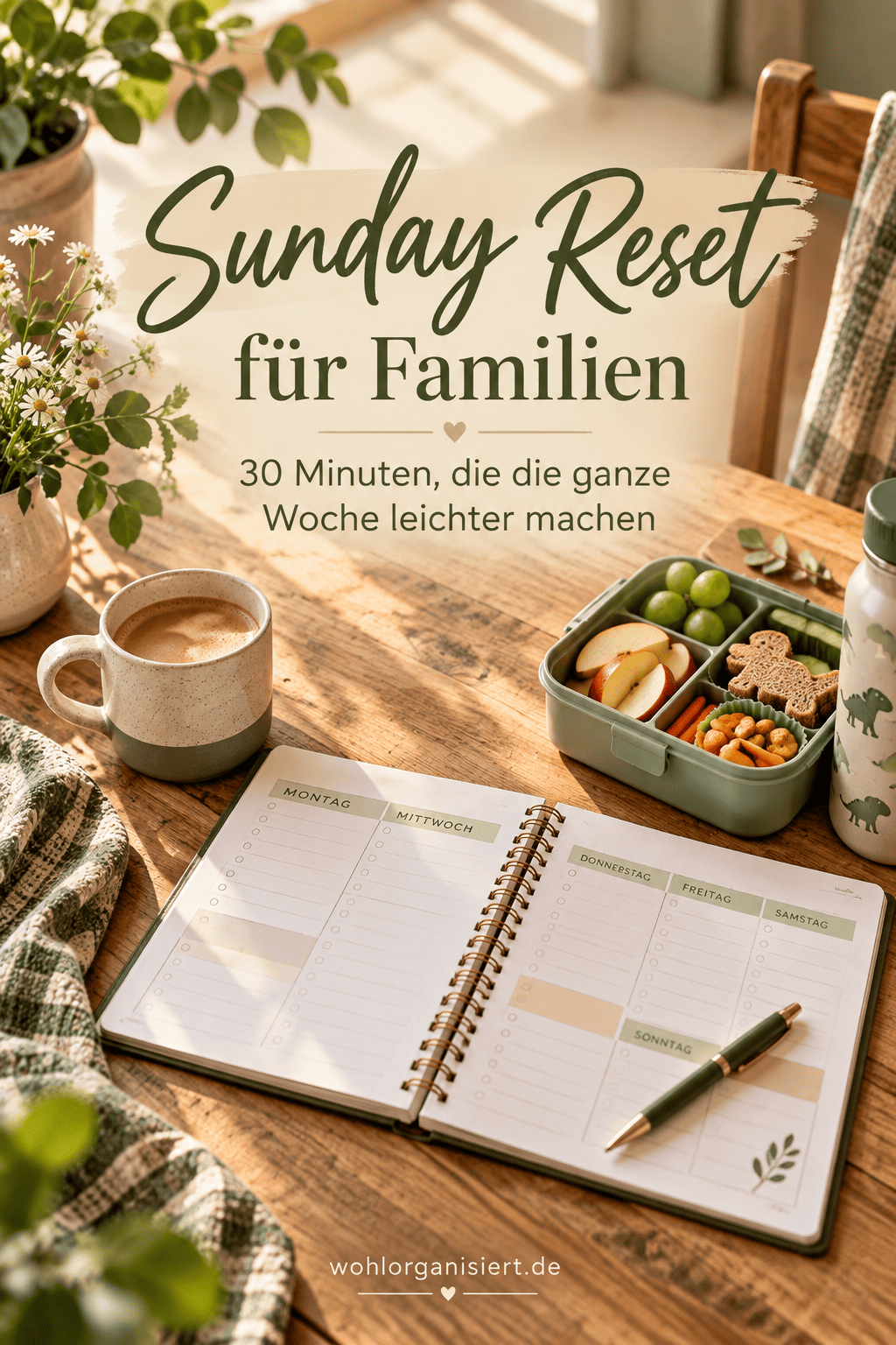 Sunday Reset für Familien: 30 Minuten, die die ganze Woche leichter machen